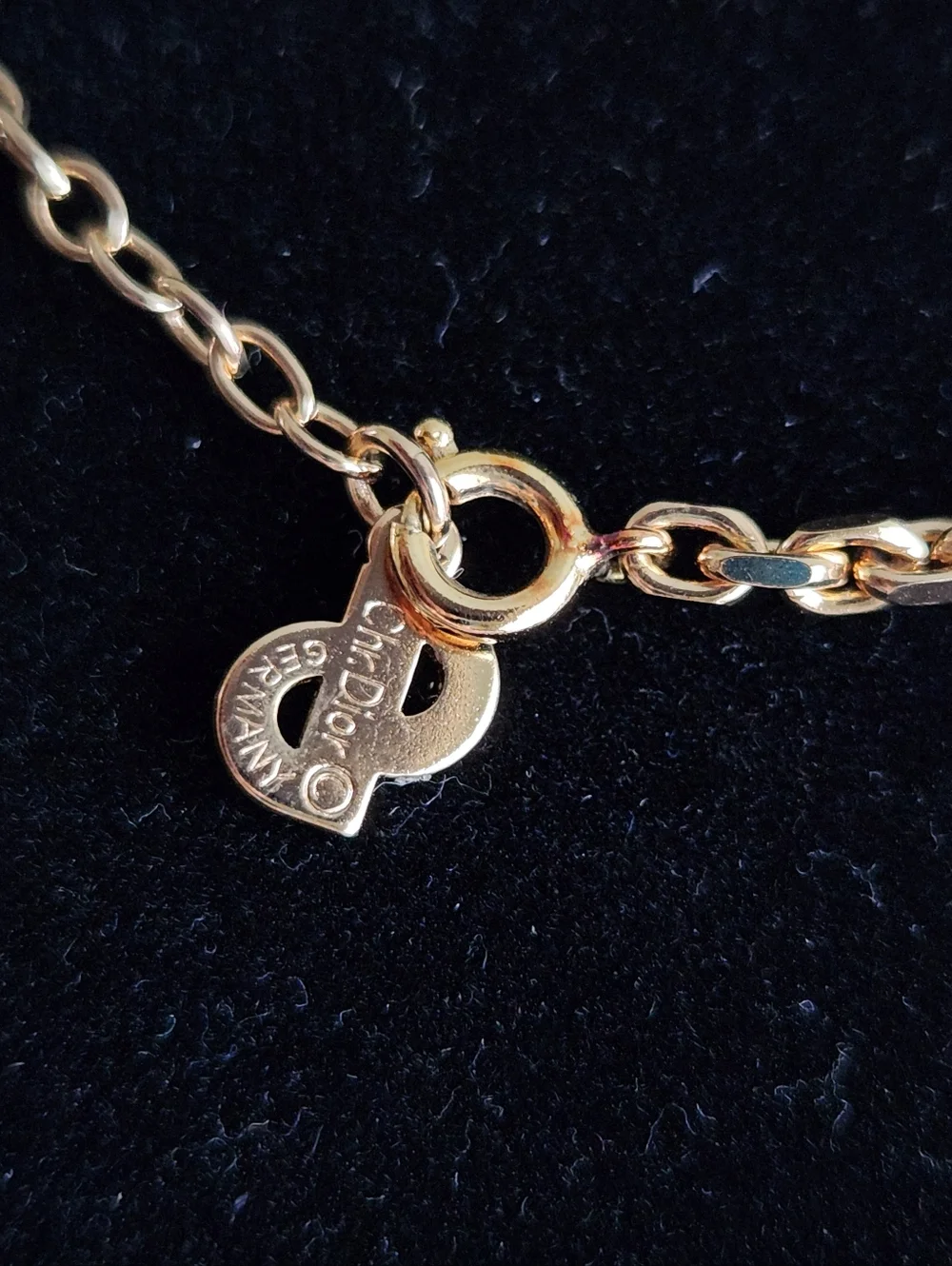 Christian Dior Gold Plated Necklace - Picture 5 of 5